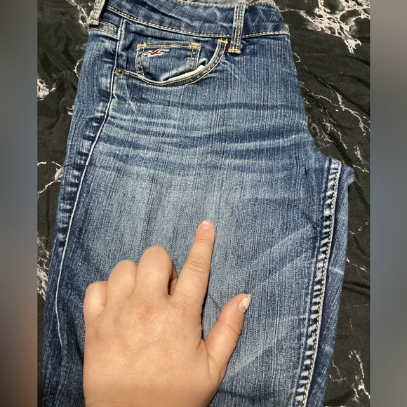 Hollister Skinny Ankle Zip Jeans Size 5R/27X29 - Picture 5 of 15
